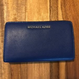 MICHAEL Kors Wallet (Blue)